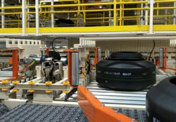 某轮胎输送项目