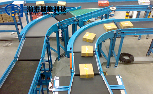 60度转弯滚筒输送机